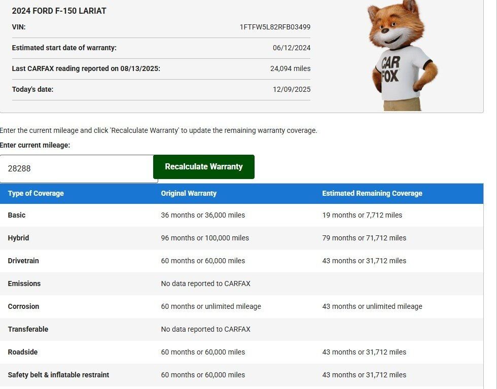 2024 Ford F-150 4x4 SuperCrew Lariat Fond du Lac WI