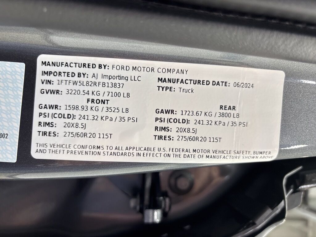 2024 Ford F-150 4x4 SuperCrew Lariat Minocqua WI