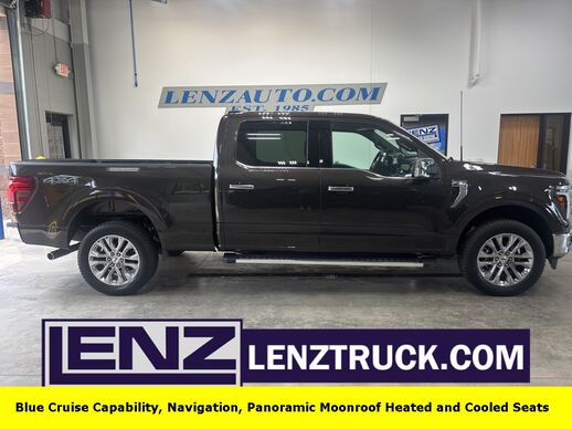 2024_Ford_F-150_4x4 SuperCrew Lariat_ Fond du Lac WI