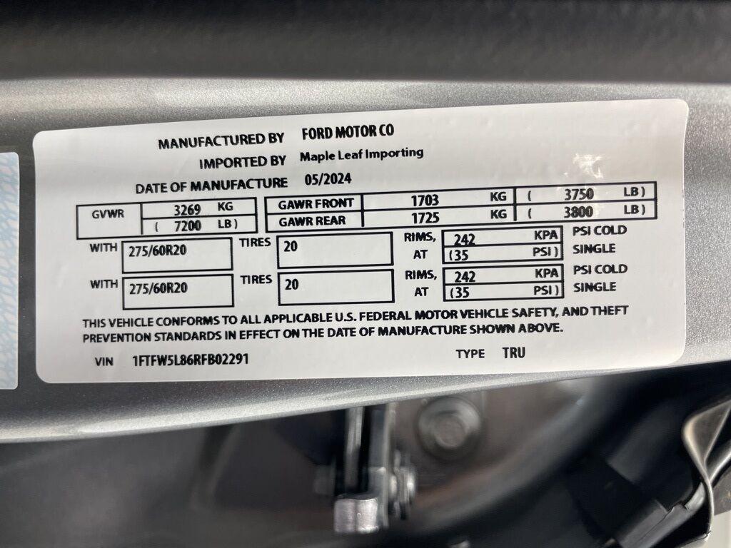 2024 Ford F-150 4x4 SuperCrew Lariat Minocqua WI