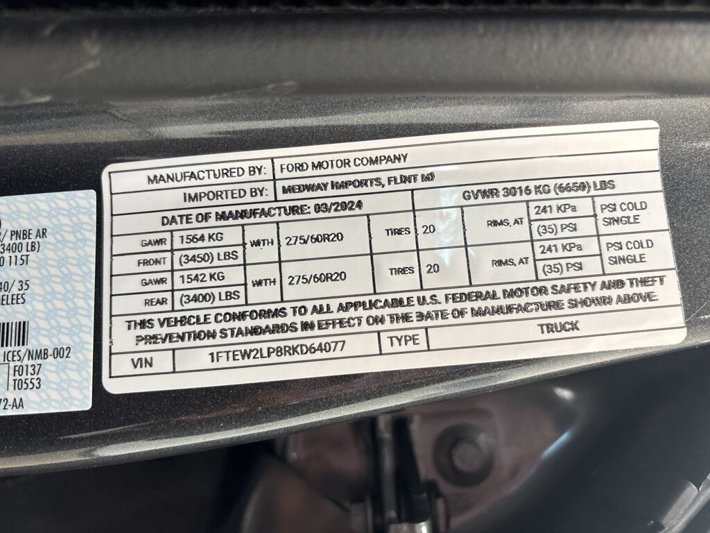 2024 Ford F-150 4x4 SuperCrew STX Fond du Lac WI
