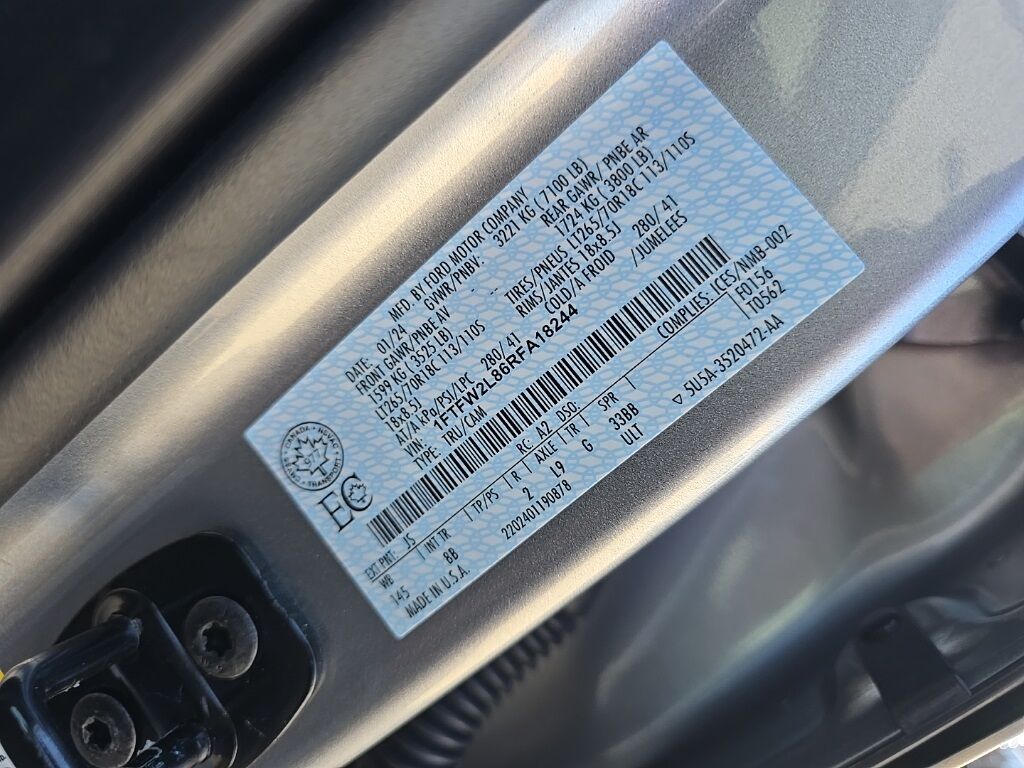 2024 Ford F-150 4x4 SuperCrew STX Minocqua WI