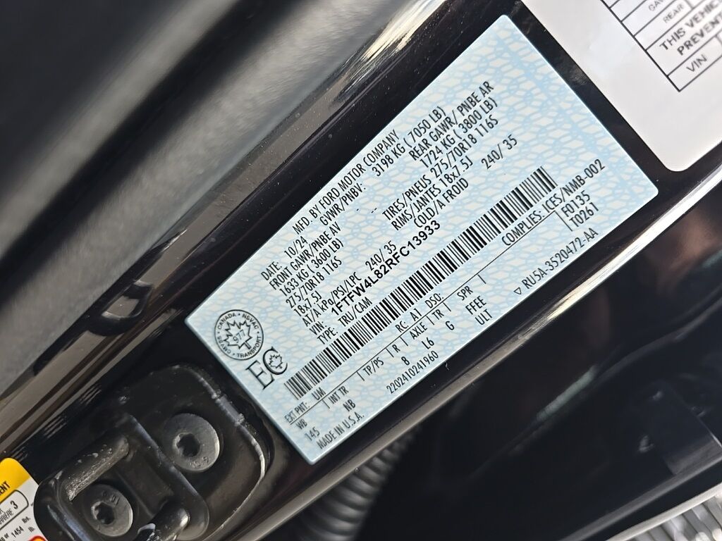 2024 Ford F-150 4x4 SuperCrew Tremor Fond du Lac WI