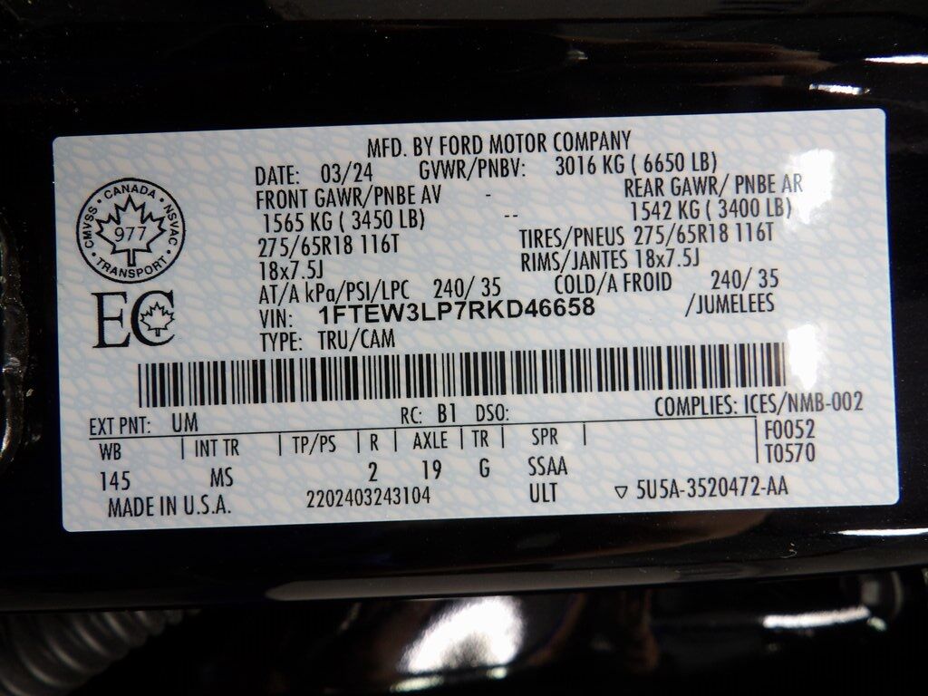 2024 Ford F-150 4x4 SuperCrew XLT Fond du Lac WI