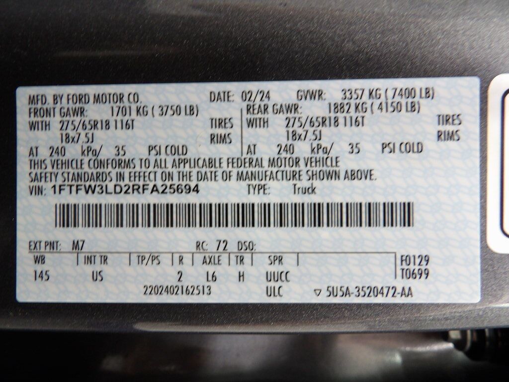 2024 Ford F-150 4x4 SuperCrew XLT Fond du Lac WI