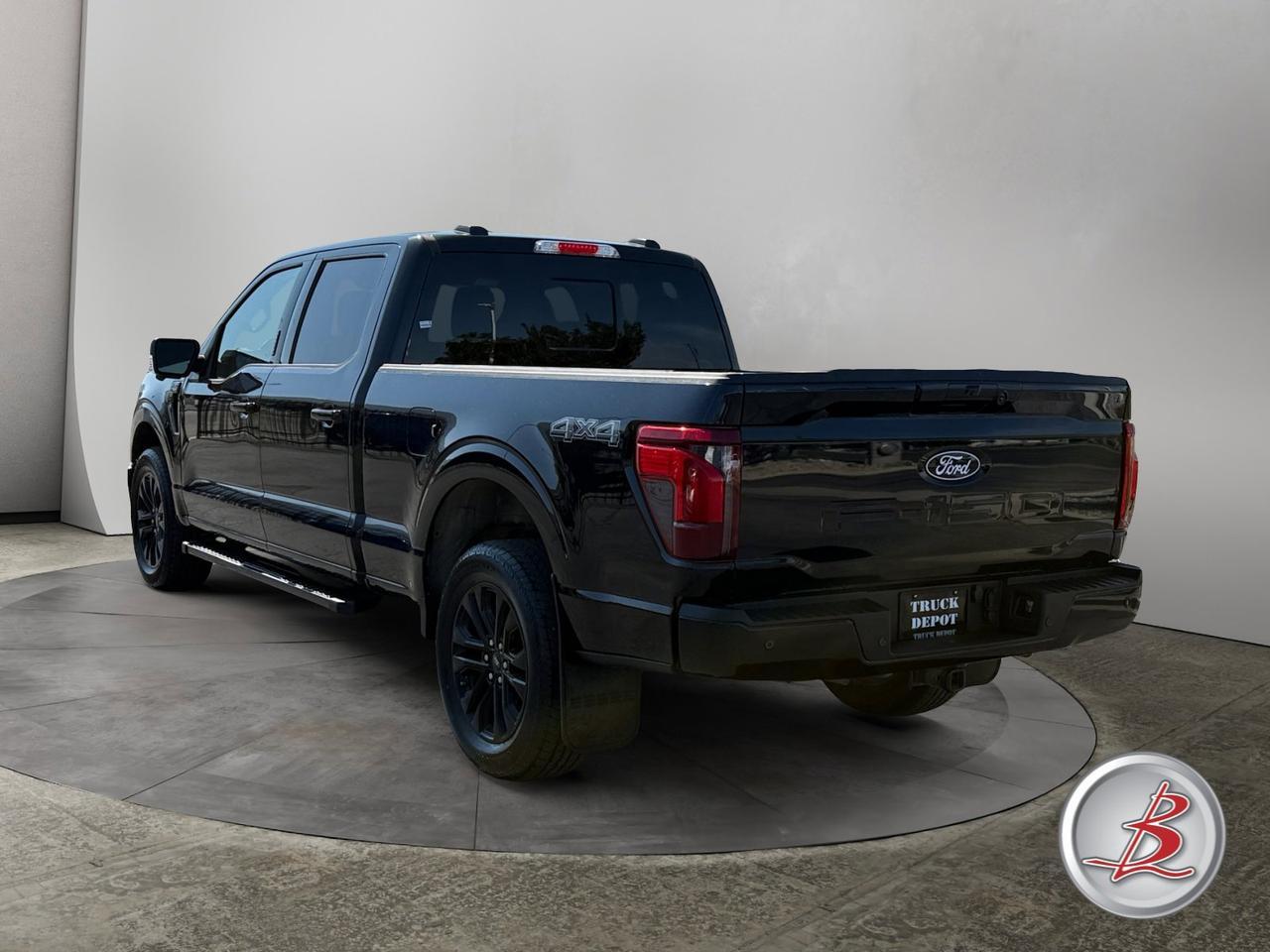 2024 Ford F-150 Crew Cab 4x4 XLT Black appearance Pkg 3.5 Ecoboost 6.5 box Lindon UT