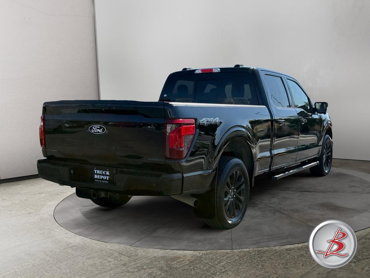 2024 Ford F-150 Crew Cab 4x4 XLT Black appearance Pkg 3.5 Ecoboost 6.5 box Lindon UT