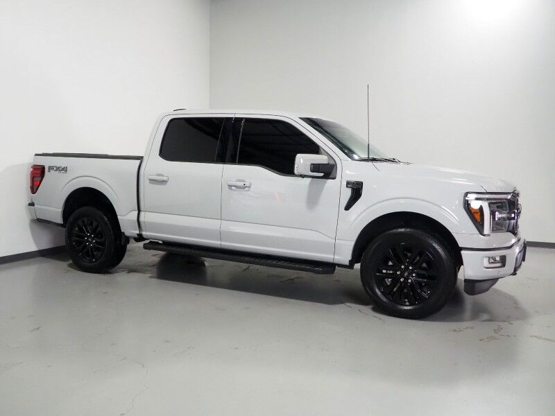 2024 Ford F-150 LARIAT SuperCrew 4WD *FX4 OFF-ROAD PKG, NAVIGATION, ADAPTIVE CRUISE, SAFETY ALERTS, 360 VIEW CAMERAS, COLOR TOUCHSCREEN, TWIN PANEL MOONROOF, LEATHER, CLIMATE SEATS, HEATED STEERING, REMOTE START, EXTENDED RANGE TANK, BANG & OLUFSEN