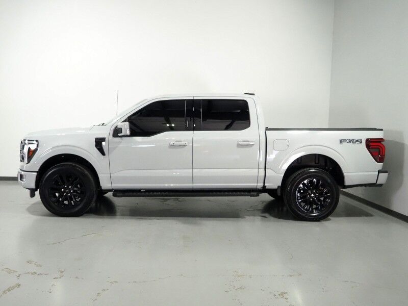 2024 Ford F-150 LARIAT SuperCrew 4WD *FX4 OFF-ROAD PKG, NAVIGATION, ADAPTIVE CRUISE, SAFETY ALERTS, 360 VIEW CAMERAS, COLOR TOUCHSCREEN, TWIN PANEL MOONROOF, LEATHER, CLIMATE SEATS, HEATED STEERING, REMOTE START, EXTENDED RANGE TANK, BANG & OLUFSEN Round Rock TX