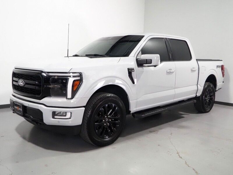 2024 Ford F-150 LARIAT SuperCrew 4WD *FX4 OFF-ROAD PKG, NAVIGATION, ADAPTIVE CRUISE, SAFETY ALERTS, 360 VIEW CAMERAS, COLOR TOUCHSCREEN, TWIN PANEL MOONROOF, LEATHER, CLIMATE SEATS, HEATED STEERING, REMOTE START, EXTENDED RANGE TANK, BANG & OLUFSEN Round Rock TX