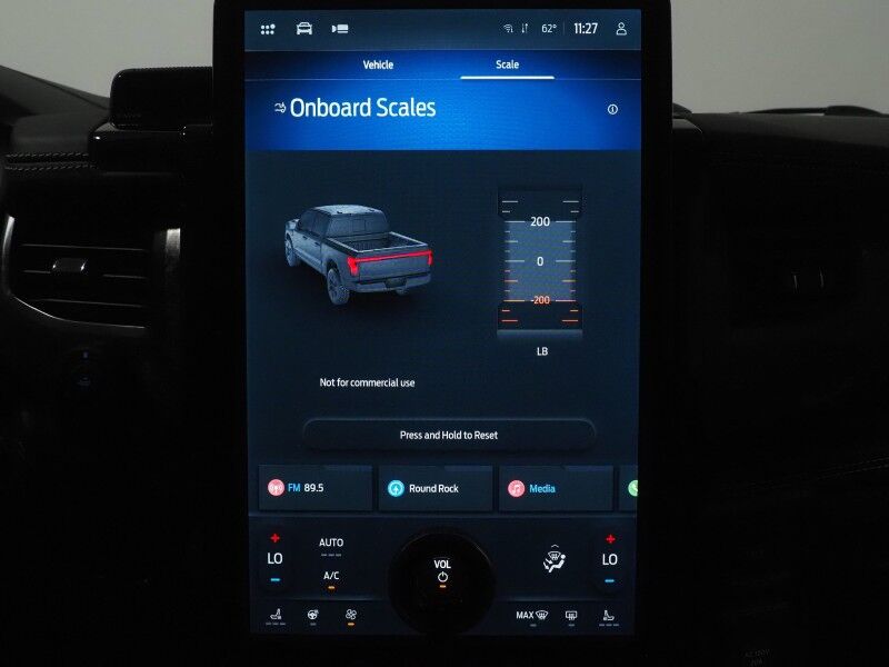 2024 Ford F-150 Lightning Platinum 4WD *NAVIGATION, ADAPTIVE CRUISE, SAFETY ALERTS, 360 VIEW CAMERAS, TWIN-PANEL MOONROOF, NIRVANA LEATHER, CLIMATE MASSAGE SEATS, HTD STEERING, BANG & OLUFSEN, WIRELESS CHARGING, ANDROID & APPLE Round Rock TX