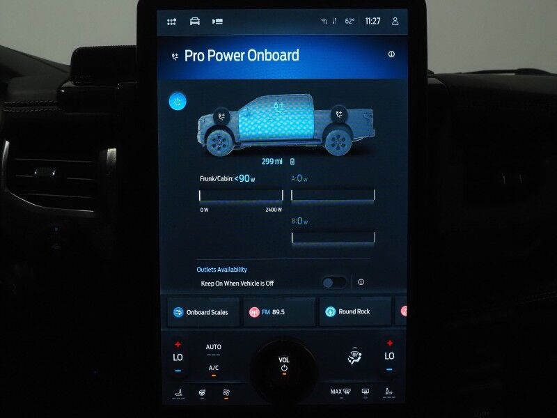 2024 Ford F-150 Lightning Platinum 4WD *NAVIGATION, ADAPTIVE CRUISE, SAFETY ALERTS, 360 VIEW CAMERAS, TWIN-PANEL MOONROOF, NIRVANA LEATHER, CLIMATE MASSAGE SEATS, HTD STEERING, BANG & OLUFSEN, WIRELESS CHARGING, ANDROID & APPLE Round Rock TX