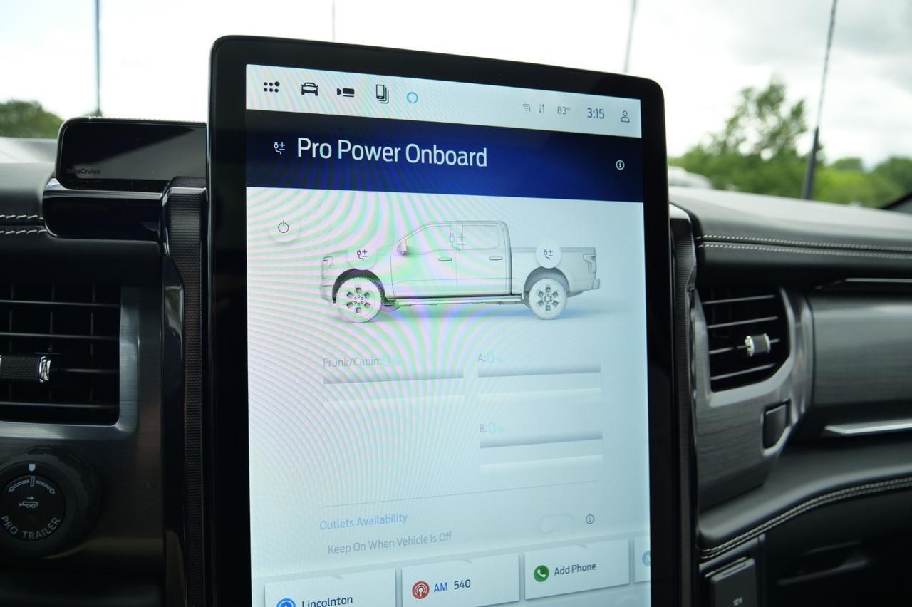 2024 Ford F-150 Lightning Platinum 4X4 / Pro Power Onboard / Extended Battery! Lincolnton NC