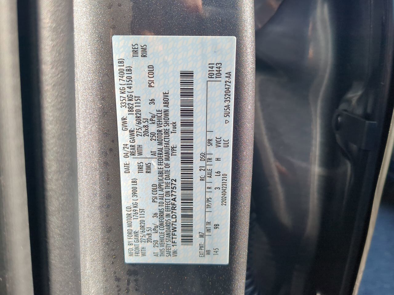 2024 Ford F-150 Platinum Winder GA