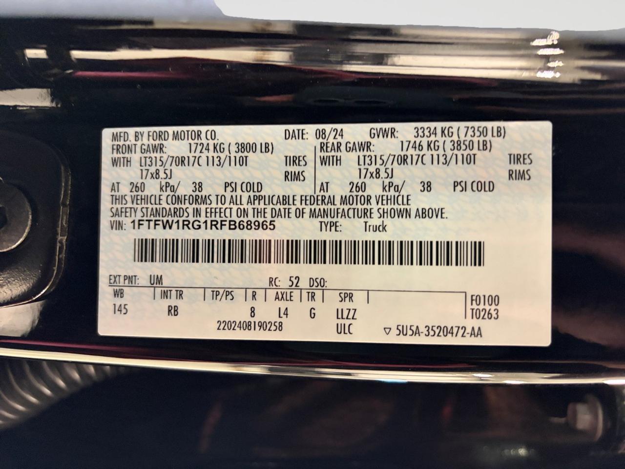 2024 Ford F-150 Raptor New Braunfels TX