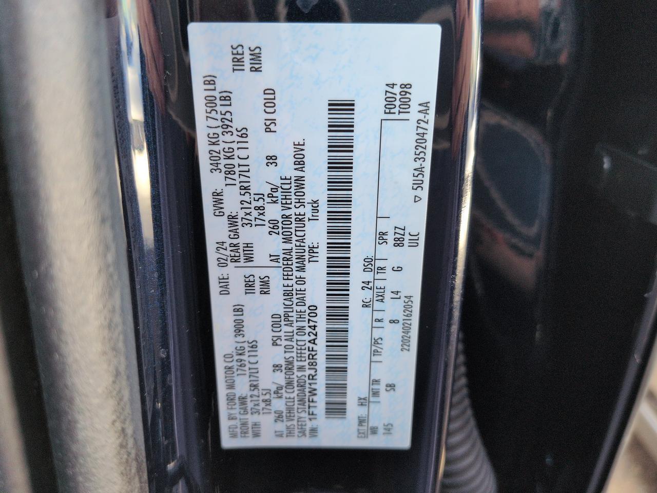 2024 Ford F-150 Raptor Winder GA