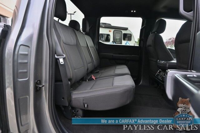 2024 Ford F-150 STX / 4X4 / Crew Cab / 2.7L Ecoboost / Navigation / Lane Departure & Blind Spot Alert / Apple CarPlay & Android Auto / Backup Camera / Block Heater / Tow Pkg / 23 MPG / 1-Owner Anchorage AK