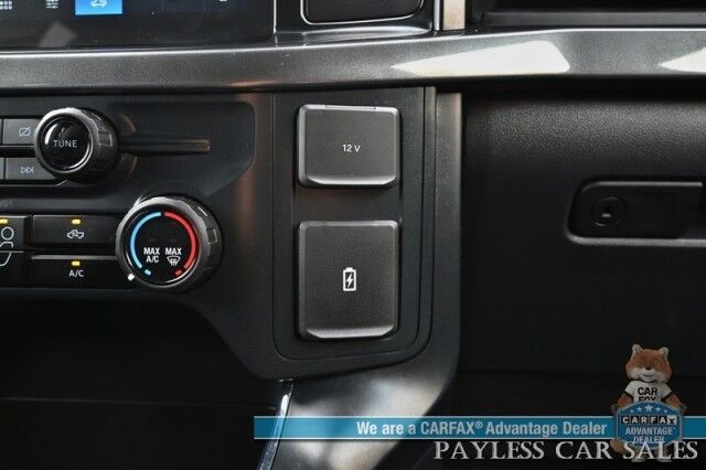 2024 Ford F-150 STX / 4X4 / Crew Cab / 2.7L Ecoboost / Power Mirrors, Windows & Locks / Navigation / Lane Departure & Blind Spot Alert / Apple CarPlay & Android Auto / Backup Camera / Block Heater / Tow Pkg / 23 MPG / 1-Owner Anchorage AK