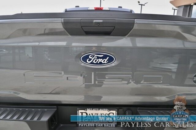 2024 Ford F-150 STX / 4X4 / Crew Cab / 2.7L Ecoboost / Power Mirrors, Windows & Locks / Navigation / Lane Departure & Blind Spot Alert / Apple CarPlay & Android Auto / Backup Camera / Block Heater / Tow Pkg / 23 MPG / 1-Owner Anchorage AK