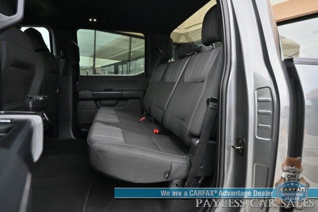 2024 Ford F-150 STX / 4X4 / Crew Cab / 2.7L Ecoboost / Power Mirrors, Windows & Locks / Navigation / Lane Departure & Blind Spot Alert / Apple CarPlay & Android Auto / Backup Camera / Block Heater / Tow Pkg / 23 MPG / 1-Owner Anchorage AK