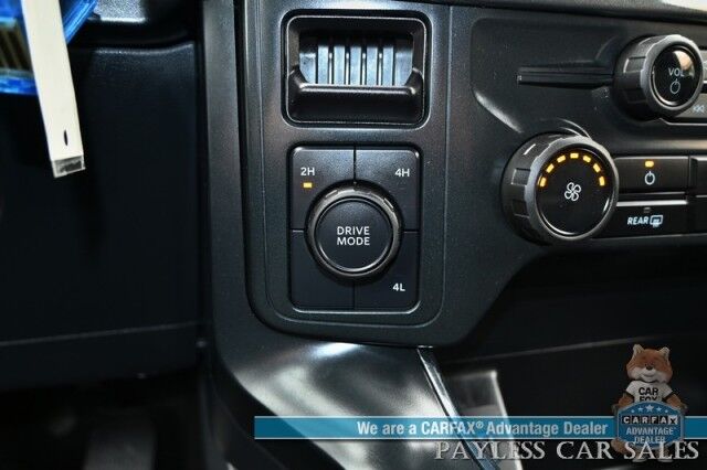2024 Ford F-150 STX / 4X4 / Crew Cab / 2.7L Ecoboost / Power Mirrors, Windows & Locks / Navigation / Lane Departure & Blind Spot Alert / Apple CarPlay & Android Auto / Backup Camera / Block Heater / Tow Pkg / 23 MPG / 1-Owner Anchorage AK
