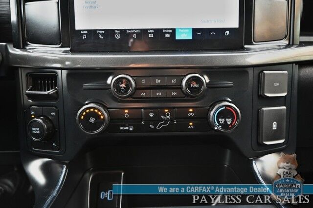 2024 Ford F-150 STX / 4X4 / Crew Cab / 2.7L Ecoboost / Power Mirrors, Windows & Locks / Navigation / Lane Departure & Blind Spot Alert / Apple CarPlay & Android Auto / Backup Camera / Block Heater / Tow Pkg / 23 MPG / 1-Owner Anchorage AK