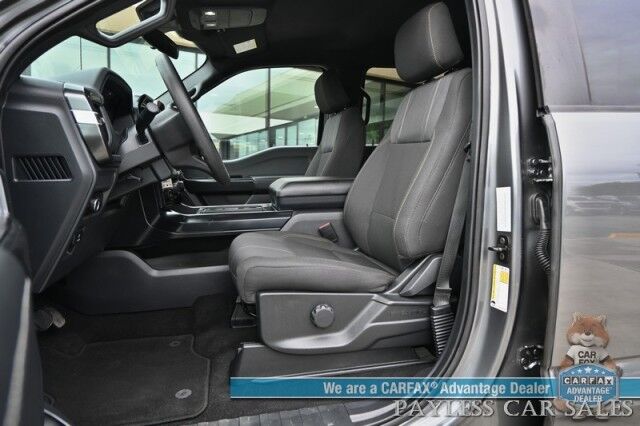 2024 Ford F-150 STX / 4X4 / Crew Cab / 2.7L Ecoboost / Power Mirrors, Windows & Locks / Navigation / Lane Departure & Blind Spot Alert / Apple CarPlay & Android Auto / Backup Camera / Block Heater / Tow Pkg / 23 MPG / 1-Owner Anchorage AK