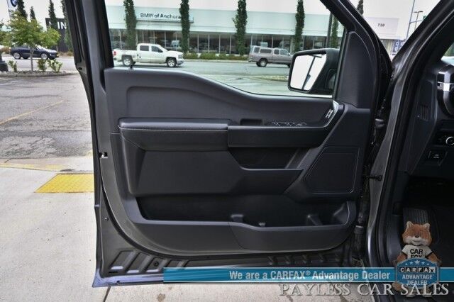 2024 Ford F-150 STX / 4X4 / Crew Cab / 2.7L Ecoboost / Power Mirrors, Windows & Locks / Navigation / Lane Departure & Blind Spot Alert / Apple CarPlay & Android Auto / Backup Camera / Block Heater / Tow Pkg / 23 MPG / 1-Owner Anchorage AK