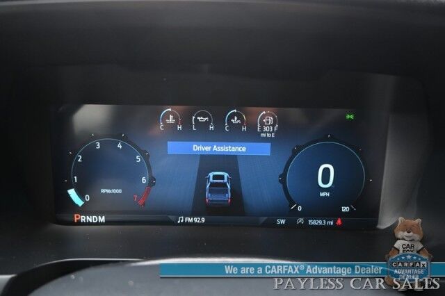 2024 Ford F-150 STX / 4X4 / Crew Cab / 2.7L V6 Ecoboost / Navigation / Lane Departure & Blind Spot Alert / Apple CarPlay & Android Auto / Backup Camera / Block Heater / Tow Pkg / 23 MPG / 1-Owner Anchorage AK