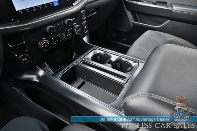 2024 Ford F-150 STX / 4X4 / Crew Cab / 2.7L V6 Ecoboost / Navigation / Lane Departure & Blind Spot Alert / Apple CarPlay & Android Auto / Backup Camera / Block Heater / Tow Pkg / 23 MPG / 1-Owner Anchorage AK