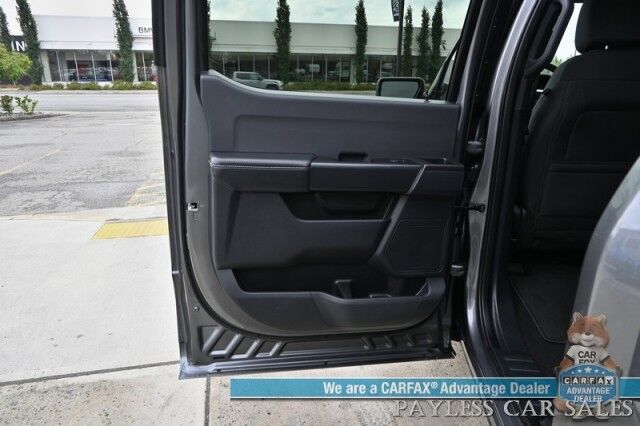 2024 Ford F-150 STX / 4X4 / Crew Cab / 2.7L V6 Ecoboost / Navigation / Lane Departure & Blind Spot Alert / Apple CarPlay & Android Auto / Backup Camera / Block Heater / Tow Pkg / 23 MPG / 1-Owner Anchorage AK