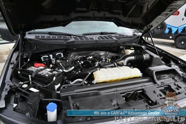 2024 Ford F-150 STX / 4X4 / Crew Cab / 2.7L V6 Ecoboost / Navigation / Lane Departure & Blind Spot Alert / Apple CarPlay & Android Auto / Backup Camera / Block Heater / Tow Pkg / 23 MPG / 1-Owner Anchorage AK