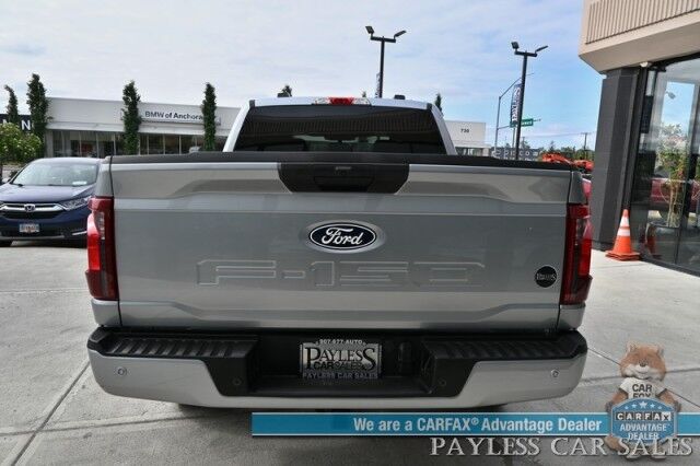 2024 Ford F-150 STX / 4X4 / Crew Cab / Navigation / Apple CarPlay & Android Auto / Blind Spot Alert / Back Up Camera / Cruise Control / Block Heater / Aluminum Wheels / Tow Pkg / 1-Owner Wasilla AK