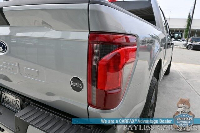 2024 Ford F-150 STX / 4X4 / Crew Cab / Navigation / Apple CarPlay & Android Auto / Blind Spot Alert / Back Up Camera / Cruise Control / Block Heater / Aluminum Wheels / Tow Pkg / 1-Owner Wasilla AK