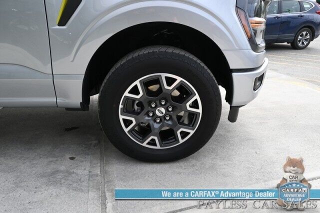 2024 Ford F-150 STX / 4X4 / Crew Cab / Navigation / Apple CarPlay & Android Auto / Blind Spot Alert / Back Up Camera / Cruise Control / Block Heater / Aluminum Wheels / Tow Pkg / 1-Owner Wasilla AK