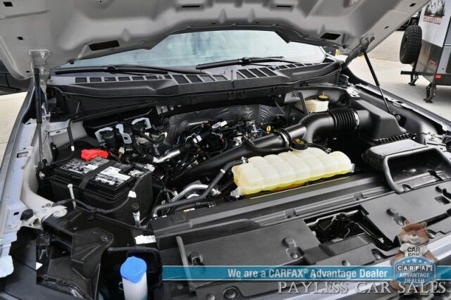 2024 Ford F-150 STX / 4X4 / Crew Cab / Navigation / Apple CarPlay & Android Auto / Blind Spot Alert / Back Up Camera / Cruise Control / Block Heater / Aluminum Wheels / Tow Pkg / 1-Owner Wasilla AK