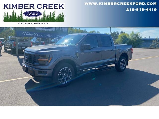 Used 2024 Ford F-150 STX with VIN 1FTEW2LP0RKE37636 for sale in Pine River, Minnesota