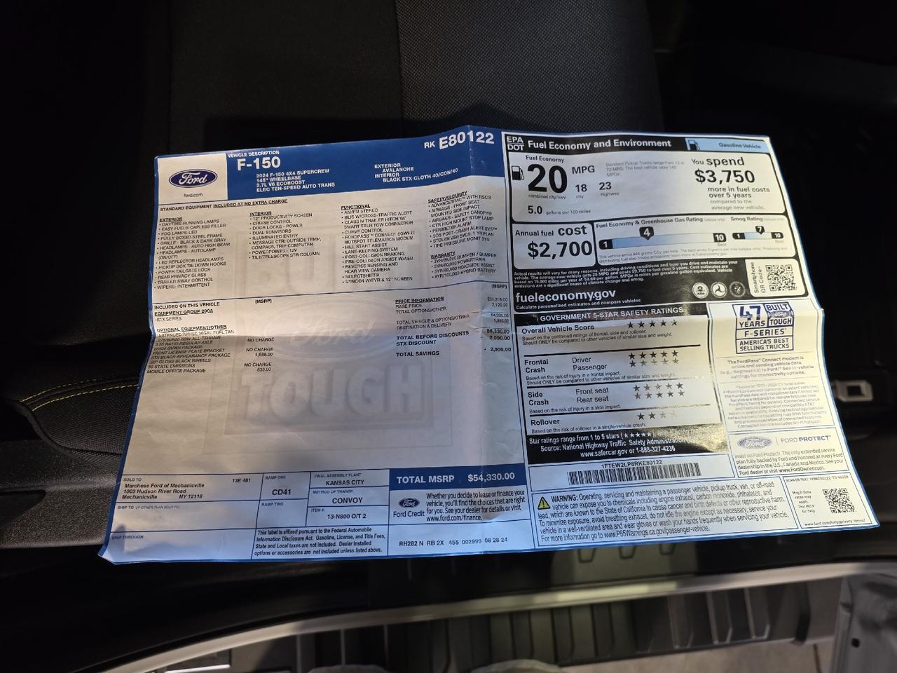 2024 Ford F-150 STX Sand Lake NY