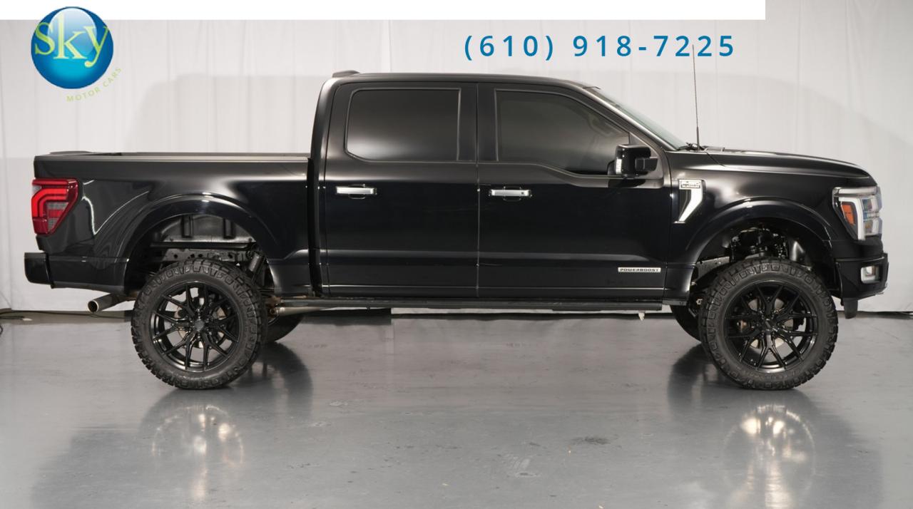 2024 Ford F-150 SuperCrew 4WD Platinum 22in Wheels + 35In Tires + LIfted West Chester PA