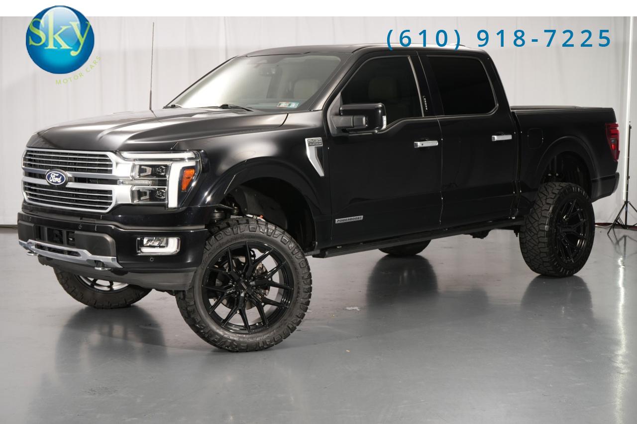 2024 Ford F-150 SuperCrew 4WD Platinum 22in Wheels + 35In Tires + LIfted West Chester PA