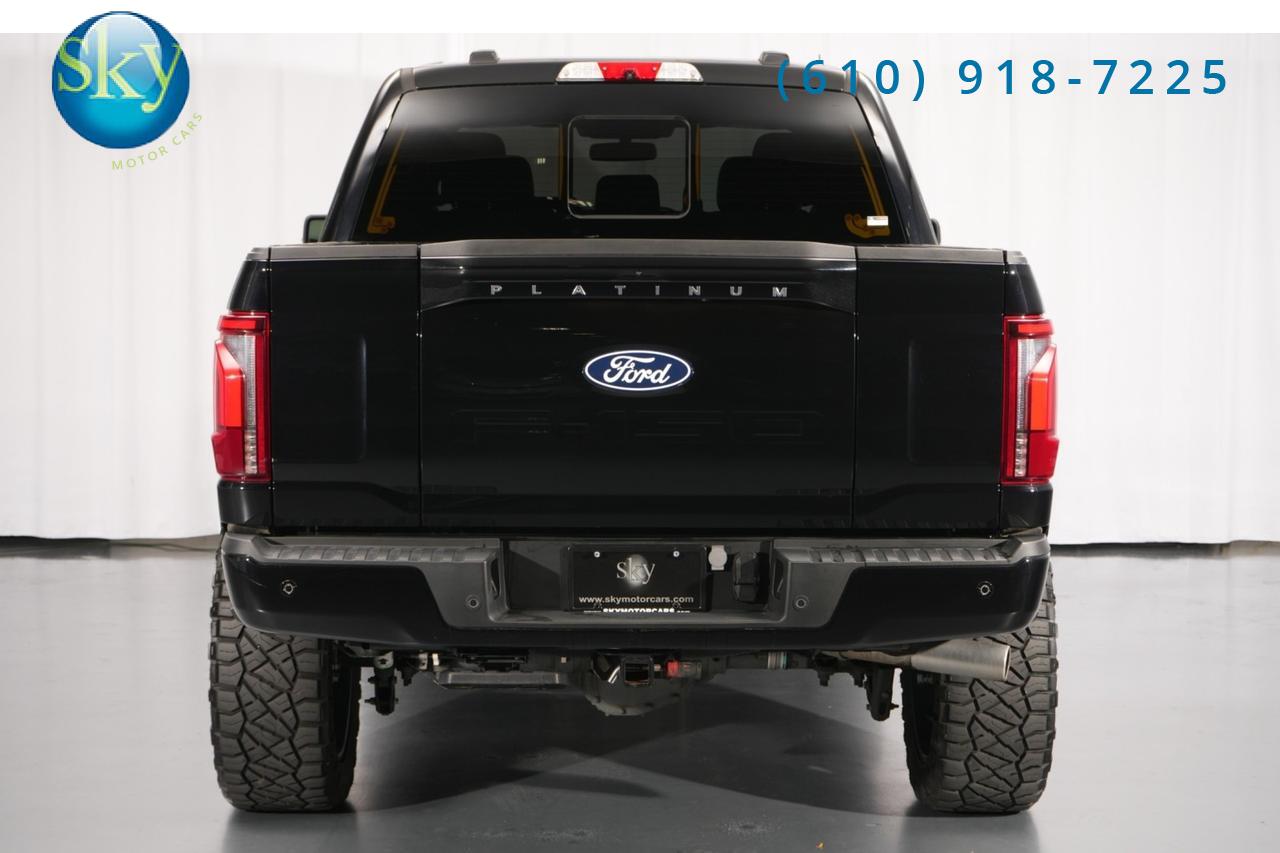 2024 Ford F-150 SuperCrew 4WD Platinum 22in Wheels + 35In Tires + LIfted West Chester PA