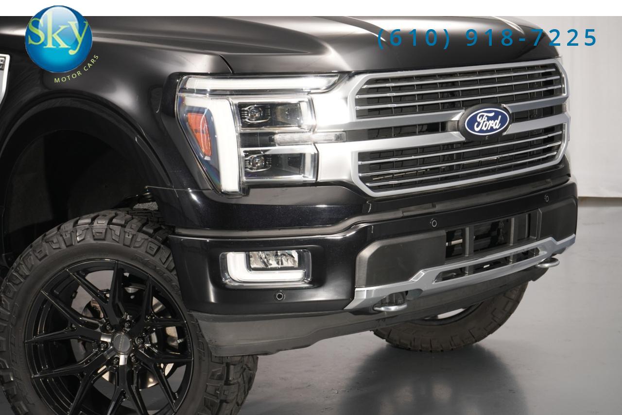 2024 Ford F-150 SuperCrew 4WD Platinum 22in Wheels + 35In Tires + LIfted West Chester PA