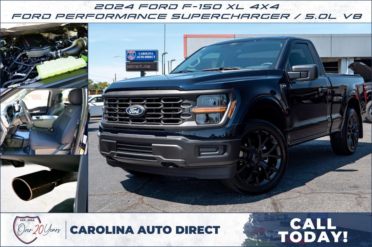 2024 Ford F-150 XL 4X4 / Ford Performance Supercharger / 5.0L V8!
