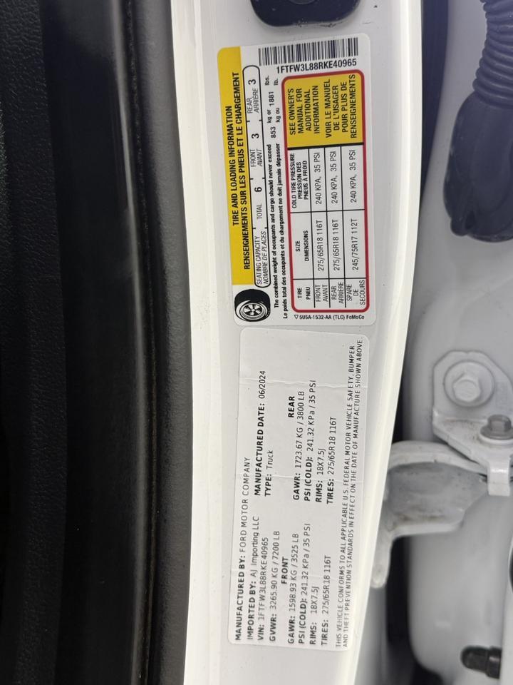 2024 Ford F-150 XLT 4WD SuperCrew 6.5' Box Maumee OH