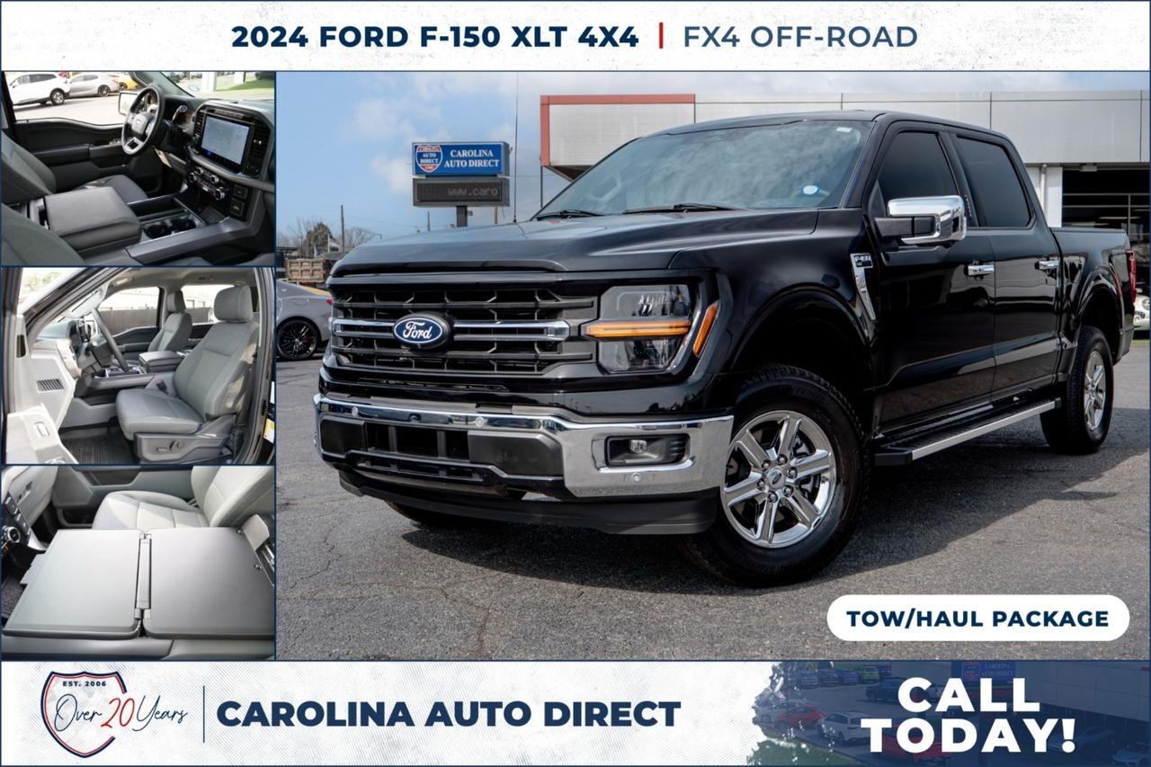 2024 Ford F-150 XLT 4X4 / Heated Seats / 3.5L V6 / Tow Package Lincolnton NC