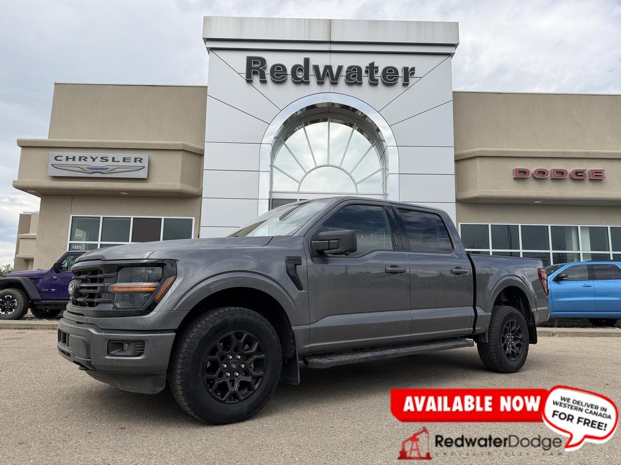 2024 Ford F-150 XLT Crew Cab 4WD | V6 EcoBoost | Low KMs | NAV | Rearview Camera | Remote Start