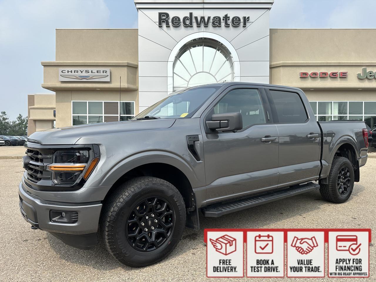 2024 Ford F-150 XLT Crew Cab 4WD | V6 EcoBoost | Low KMs | NAV | Rearview Camera | Remote Start