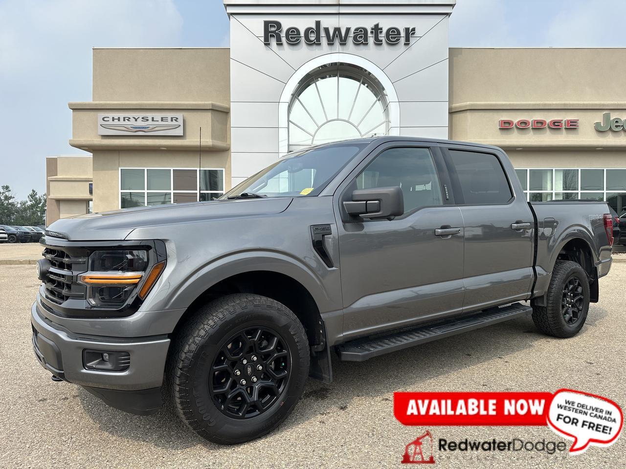 2024 Ford F-150 XLT Crew Cab 4WD | V6 EcoBoost | Low KMs | NAV | Rearview Camera | Remote Start