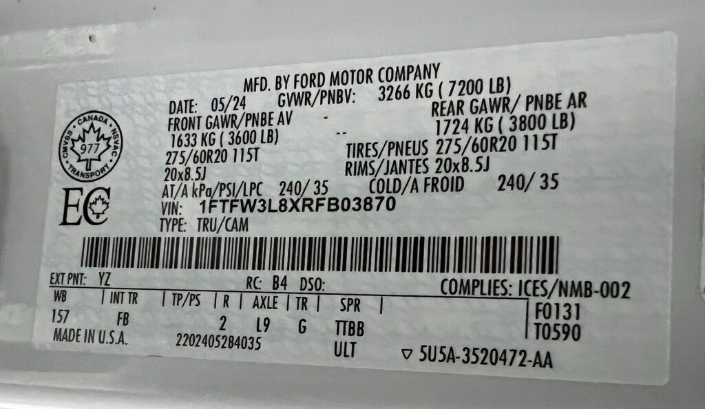 2024 Ford F-150 XLT Highlands Ranch CO