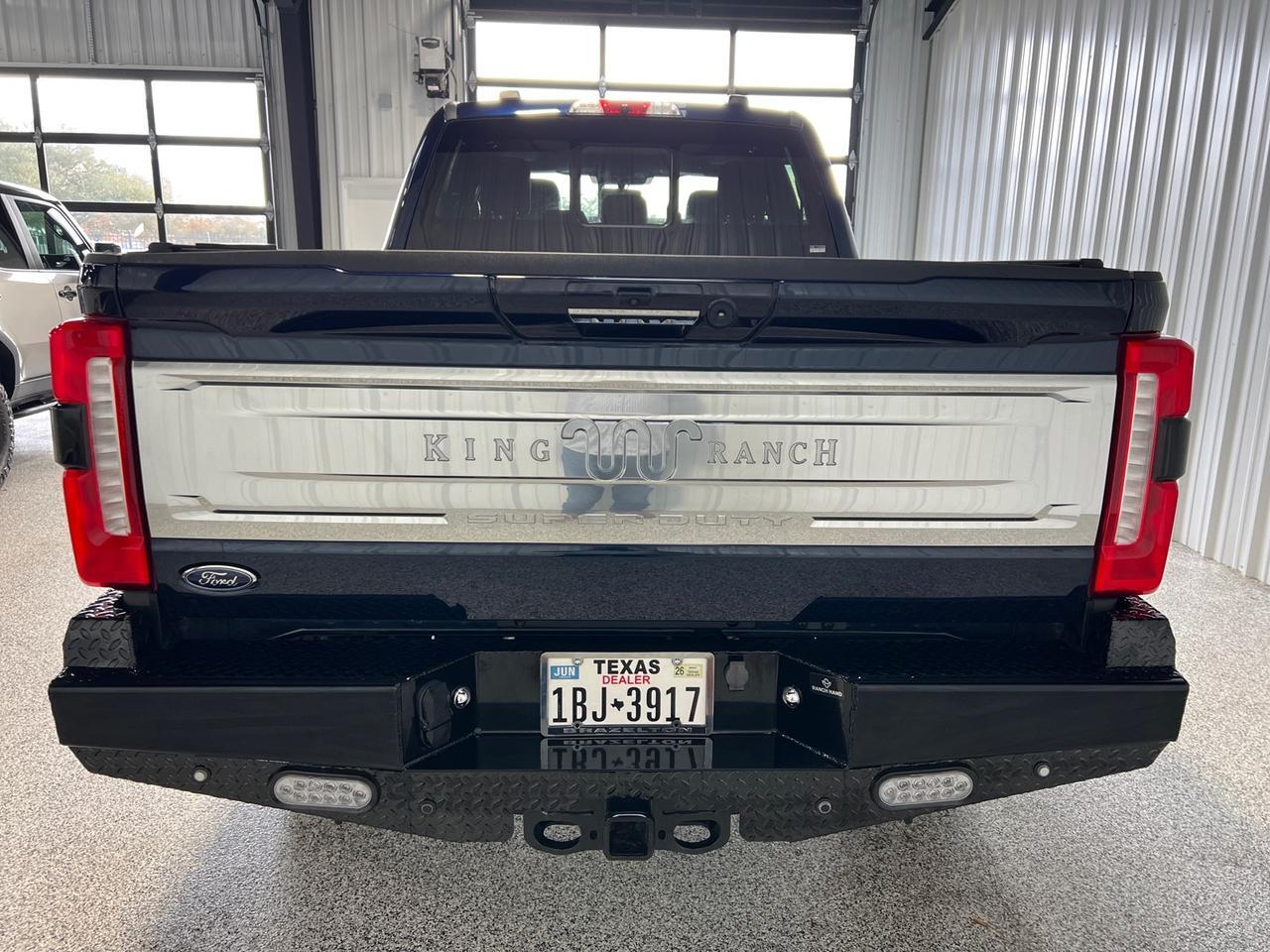 2024 Ford F-250 King Ranch, H.O. Diesel, FX4, Pano Roof, Bed Cover, New Ranch Hand Bumpers, Leveling Kit, 35in Tires Houston TX